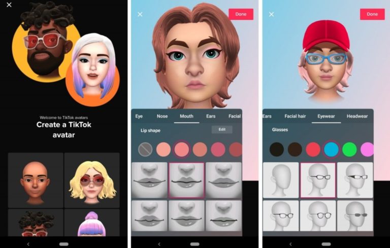 TikTok presenta avatares 3D personalizables para vídeos