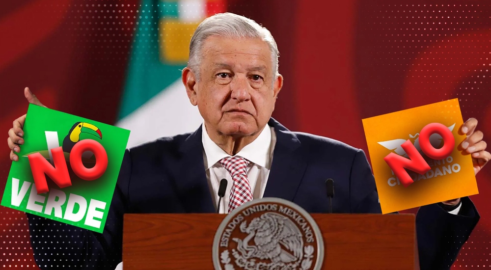 AMLO: Votar por “La Mafia de El Bronco” en verde y naranja es perder el futuro y arriesgar el presente