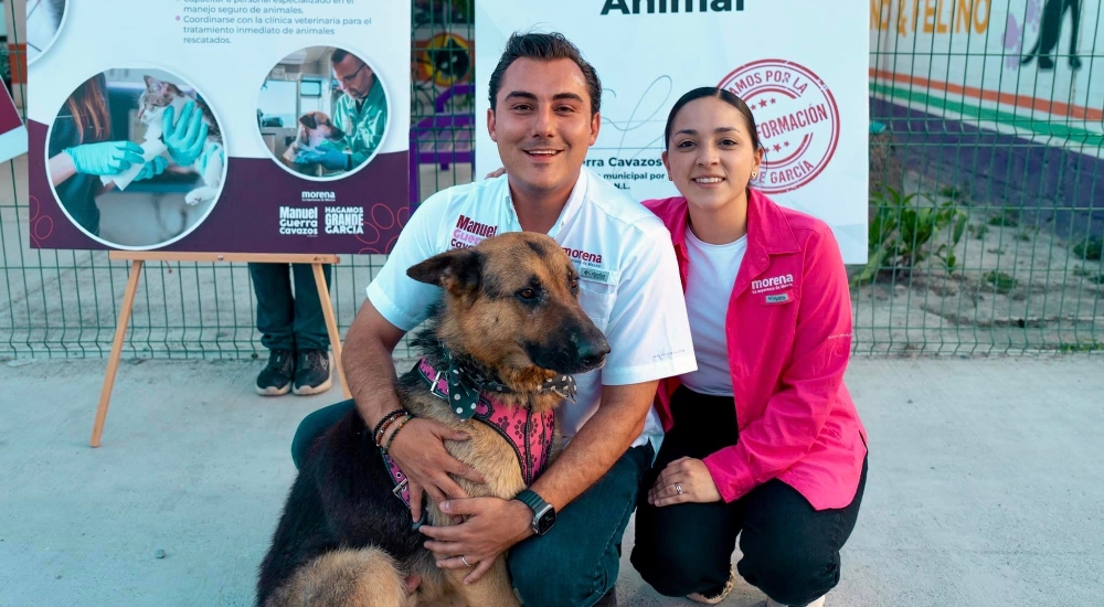 Organizaciones defensoras de animales dan espaldarazo a Manuel Guerra Cavazos