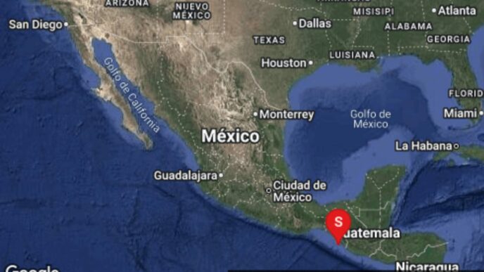 Sismo en Chiapas de 7.4 grados afecta a Guatemala y El Salvador