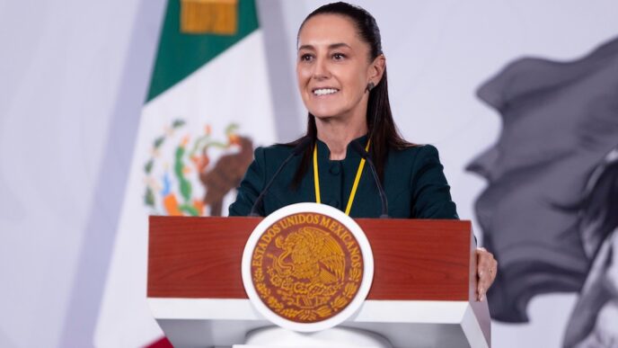 Sheinbaum cuestiona informaciones sobre cooperación con Estados Unidos del NYT