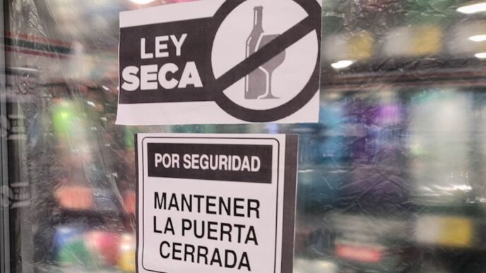 Ley Seca en CDMX por el partido México contra Ecuador el 30 de junio