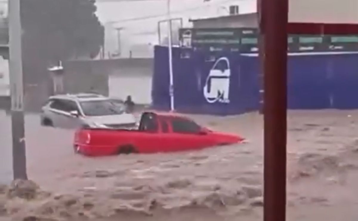 Un conductor perdió la vida en Chihuahua tras ser arrastrada su camioneta por las intensas lluvias en la región.