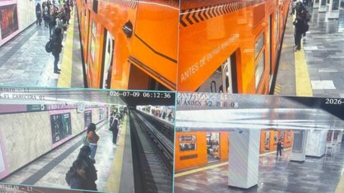 Metro CDMX presenta afluencia moderada en seis líneas mientras usuarios reportan retrasos