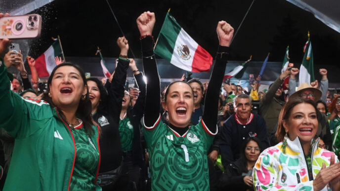 Claudia Sheinbaum predice victoria de México sobre Inglaterra en el Mundial