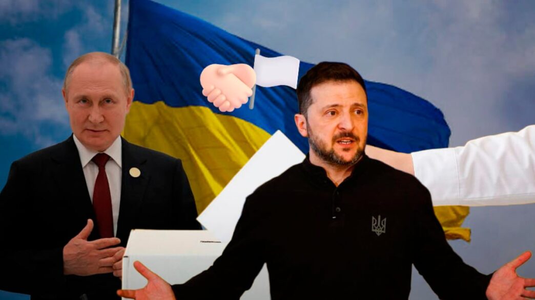 Zelenski propone elecciones si Putin acepta tregua de dos meses en Ucrania