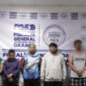 Capturan a presunto jefe de plaza y otros delincuentes en Oaxaca