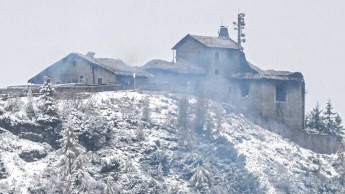 Incendio causa daños en el Nido del Águila de Hitler en Alemania