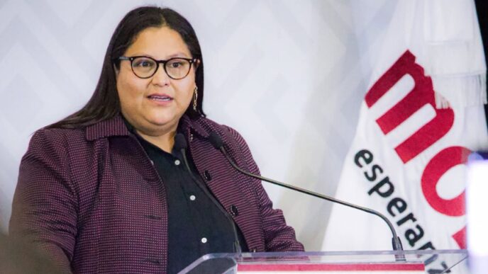 Citlalli Hernández defiende a Andrea Chávez de acusaciones de campaña anticipada
